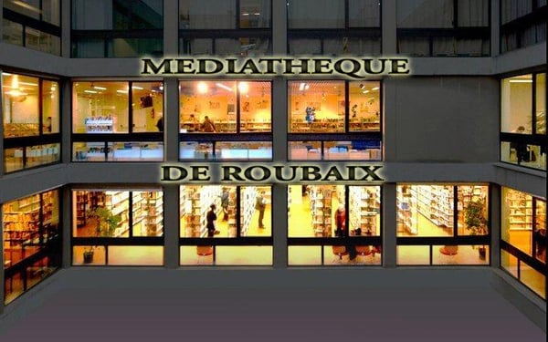 La Grand-Plage, médiathèque de Roubaix