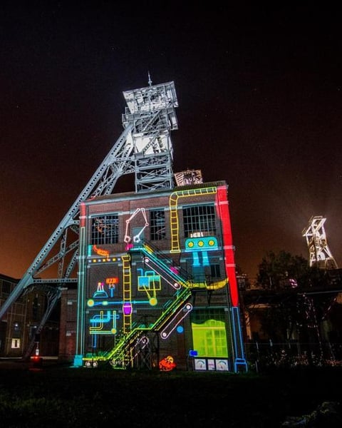 Video Mapping Festival Wallers Arenberg Creative Mine