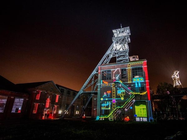 Video Mapping Festival Wallers Arenberg Creative Mine