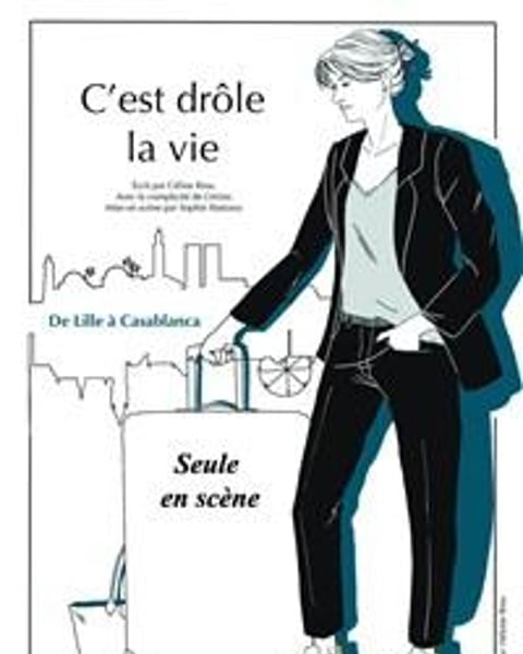 Céline Riou dans C'est drôle la vie
