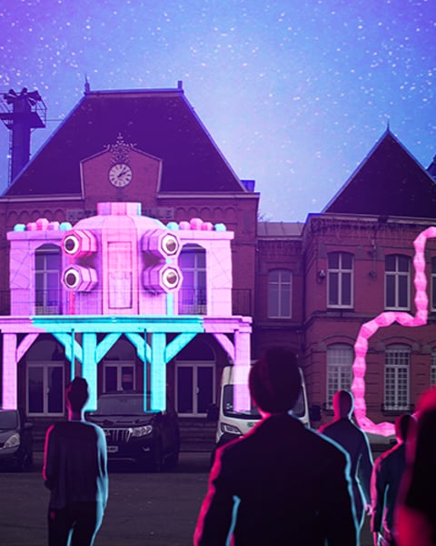 Video Mapping Festival Quiévrechain