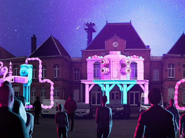 Video Mapping Festival Quiévrechain