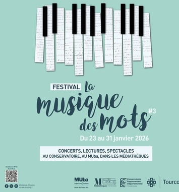 Festival La musique des mots 2026 affiche