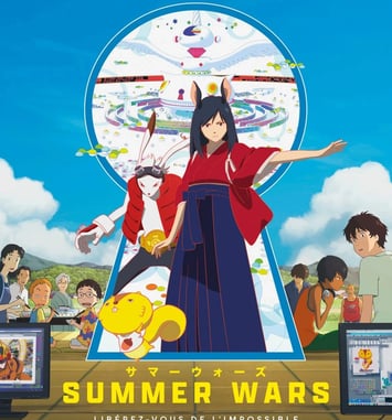 Summer Wars, projection plein air