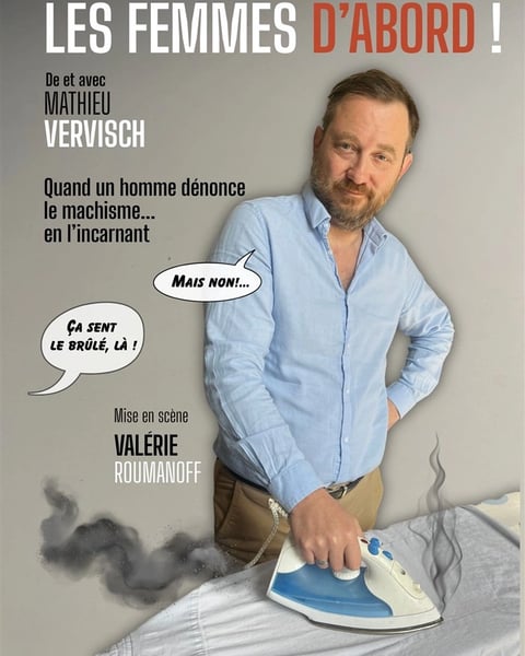 Mathieu Vervisch dans Les femmes d'abord !
