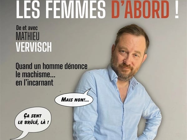 Mathieu Vervisch dans Les femmes d'abord !