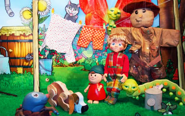 Enquête au Potager  - spectacle de marionnettes pour enfants et familles