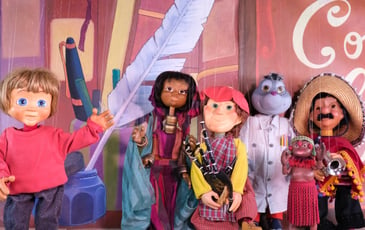 Comme un Livre - spectacle de marionnettes pour enfants et familles