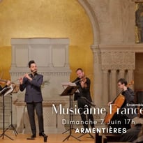 Ensemble Musicâme : Rossini, Vivaldi, Tchaikovsky, Taffanel, Bizet, Aznavour, Saint-Saëns, Ibert, Poulenc, Ravel