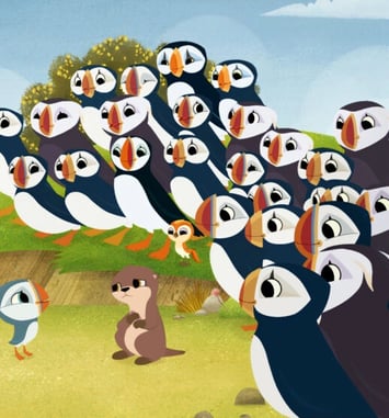 Cinéfamille : Nouveaux copains à Puffin Rock