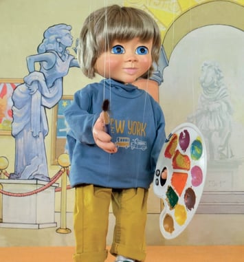 Le Beau Dessin - spectacle de marionnettes pour enfants et familles