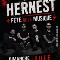 Scène JB LEBAS avec le groupe HERNEST
