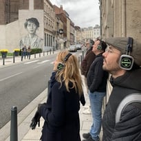 Circuit immersif dans le centre-ville du Roubaix
