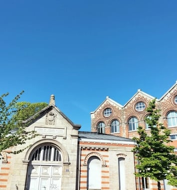 Visite guidée accompagnée des élèves de l'école