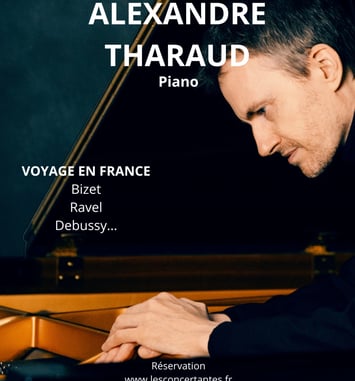 Récital piano d'Alexandre Tharaud — Voyage en France