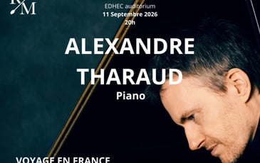 Récital piano d'Alexandre Tharaud — Voyage en France