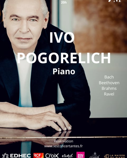 Récital piano d'Ivo Pogorelich
