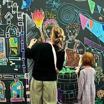 Fresque participative autour du matrimoine