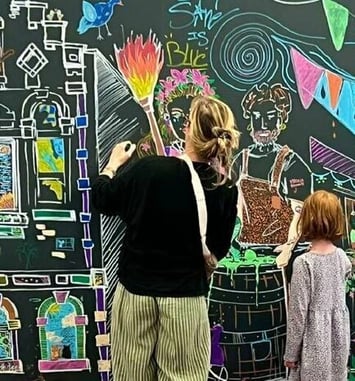 Fresque participative autour du matrimoine