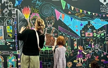 Fresque participative autour du matrimoine