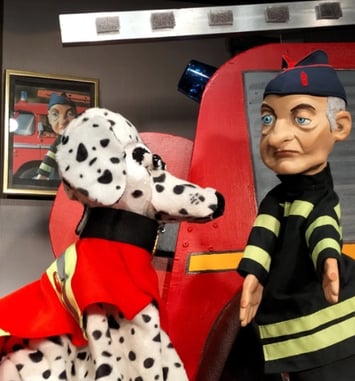 Jacques chez les pompiers