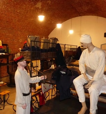 Visite libre du fort de Leveau