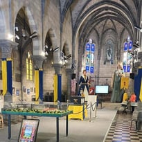 Visite de l'exposition "Jeanne sur ses terres"