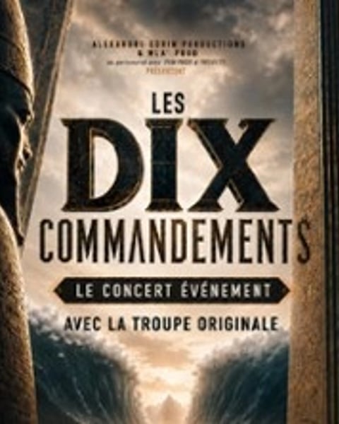 Les Dix Commandements, le concert événement
