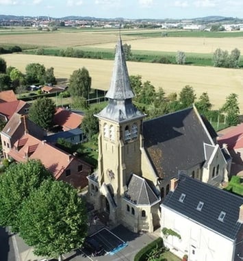 Visite libre de l'église Immaculée Conception du hameau de Bailleul Le Steent'je.
