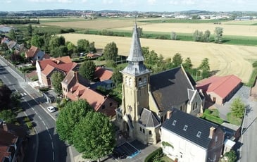 Visite libre de l'église Immaculée Conception du hameau de Bailleul Le Steent'je.