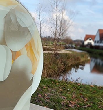 Sculpture en verre de Guillaume Bottazzi à Bondues