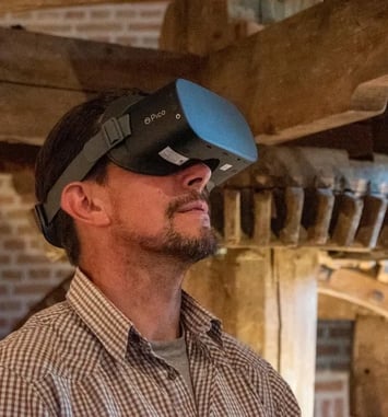 Visite virtuelle du Château et de l'église Saint-Pierre de Flers Bourg