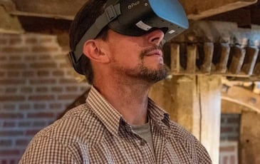 Visite virtuelle du Château et de l'église Saint-Pierre de Flers Bourg