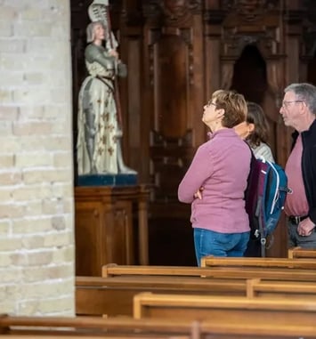 Visites guidées et libres de l'église Saint Willibrord de Graveline