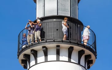 Visite du phare de Petit-Fort-Philippe