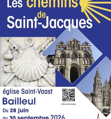 Exposition sur les chemins de Saint-Jacques de Compostelle dans les Hauts-de-France