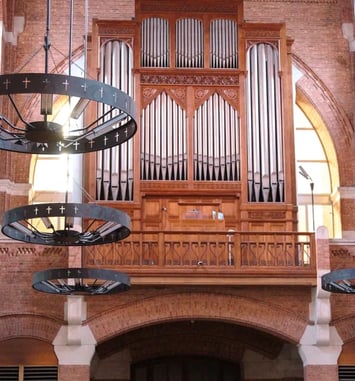 Exposition de photos de l'orgue Gonzalez de l'église St. Vaast