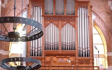 Exposition de photos de l'orgue Gonzalez de l'église St. Vaast