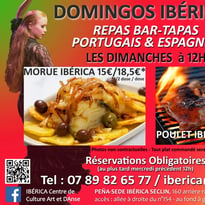 Domingos Ibéricos : Repas spectacle bar tapas