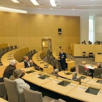 Visite institutionnelle, siège de la Région Hauts-de-France