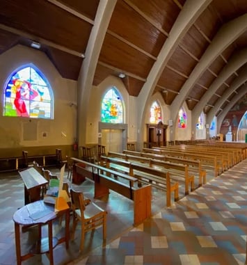 Visite de l'église Sainte-Thérèse