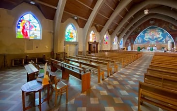 Visite de l'église Sainte-Thérèse