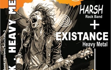 Concert Rock Heavy Métal  Harsh + Existance
