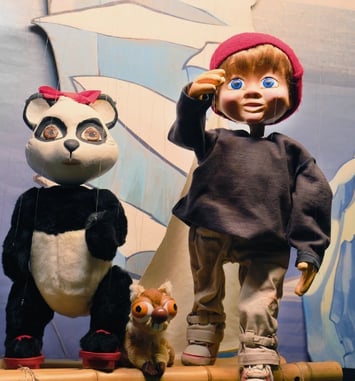 L'Île Flottante - spectacle de marionnettes pour enfants et familles