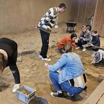 Ateliers, Fouilles archéologiques