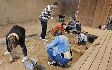 Ateliers, Fouilles archéologiques