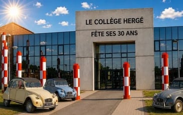Le collège de Gondecourt fête son baptême : c'était il y a 30 ans !