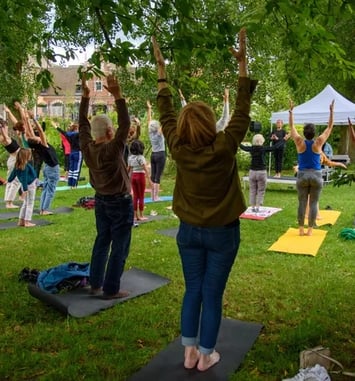 Cours de Yoga à la Villa Gabrielle