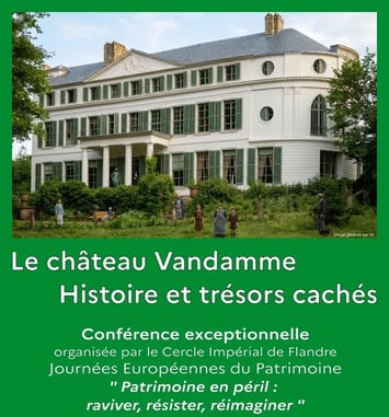 Conférence "Le château Vandamme, Histoire et trésors cachés"