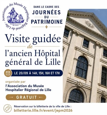 Visite guidée de l'ancien Hôpital général de Lille
